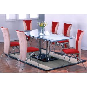 Buy cheap 1660*900mm Extendable Dining Table Wear Resistant With Iron Frame from wholesalers