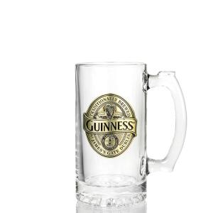 Buy cheap 470ml Promotional Transparent Crystal Beer Glass With Handle from wholesalers