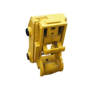 200 kg Mini Excavator Quick Coupler with Mechanical Quick Hitch in Yellow/Orange