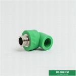 Buy cheap Green Color Ppr Pipe Accessories Male Threaded 90 Degree Elbow Long Service Life from wholesalers