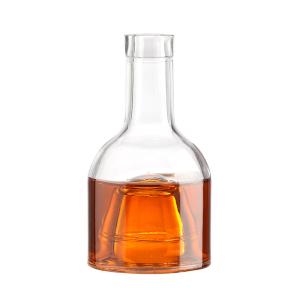 250ml Glass Bottle With Screw Stopper For Gin Vodka Whisky Made for Cosmestic