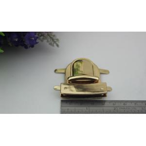 New product high end plating zinc alloy metal push press locks for handbag