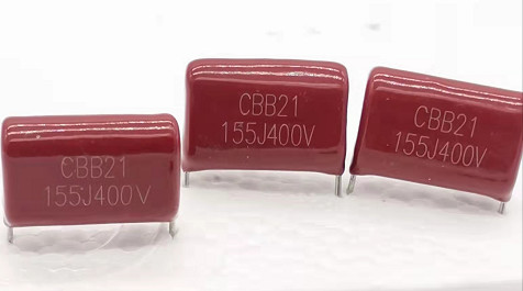 Buy cheap Antirust Red Metallized Polypropylene Film Capacitor CBB21 155J400V from wholesalers