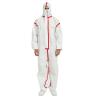 Buy cheap Cheap Disposable Coverall Nonwoven Complete Coverage Basic Protection Low Cost front zip with hood from wholesalers