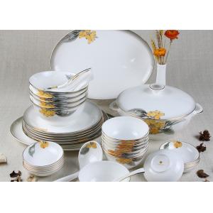 Buy cheap 45pc Bone China Dinnerware Set from wholesalers