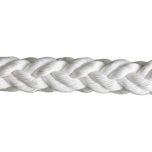 Buy cheap Durable Sea Towing 8 Strand White 48mm Polpropylene Monofilament Crossing Laid with rope noose 2 sides from wholesalers