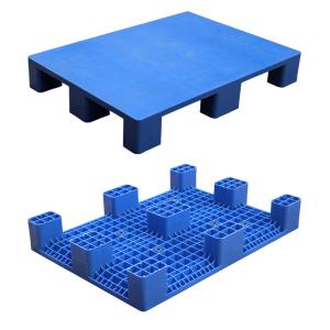 Nine Foot Stackable Plastic Pallets 800kg Dynamic Load For Warehouse Stacking