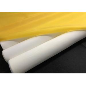 100% Monofilament Screen Printing Mesh Roll For PCB Printing / Glass Printing