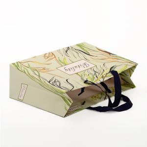 Buy cheap Promotion Use Printed Paper Bags With Personalization Logo OEM Service from wholesalers