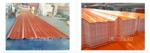 Buy cheap Large Plastic Corrugated Roof Sheet Machine PVC / ASA Plastic Roof Tile Machine product