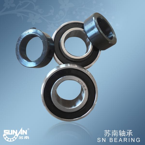 Quality U000 Series Deep Groove Ball Bearing U004 With Eccentric Lock 20mm Bore Size for sale