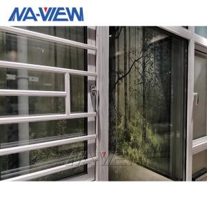 Aluminum Alloy Sliding French Windows Side Sliding Windows With Grids
