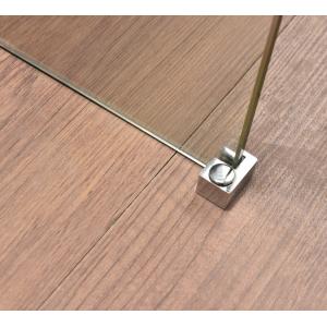 Buy cheap 8mm Pivot Shower Screen 600x2000mm Aluminum Frame from wholesalers