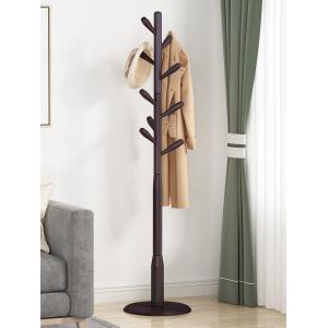 Buy cheap ODM Garment Hat Coat Tree Stand Hanger Rack Pine Wood With 8 Hooks from wholesalers