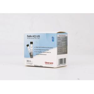 Lancet Ejector Diabetes Sugar Test Kit , Blood Glucose Test Machine Bluetooth