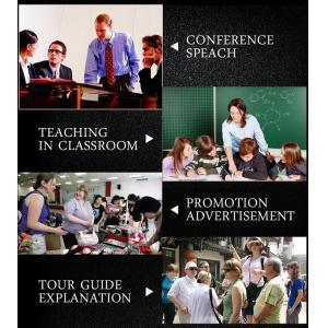 Buy cheap 2.4Ggz wireless headset megaphone with high sensative and micro USB charger support from wholesalers