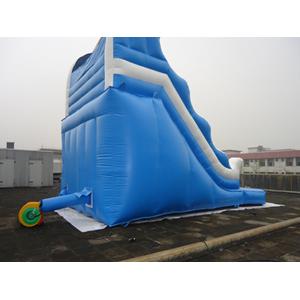 Outdoor Inflatable Amusement Slide Pool For Kids CE Certificate Waterproof Slide