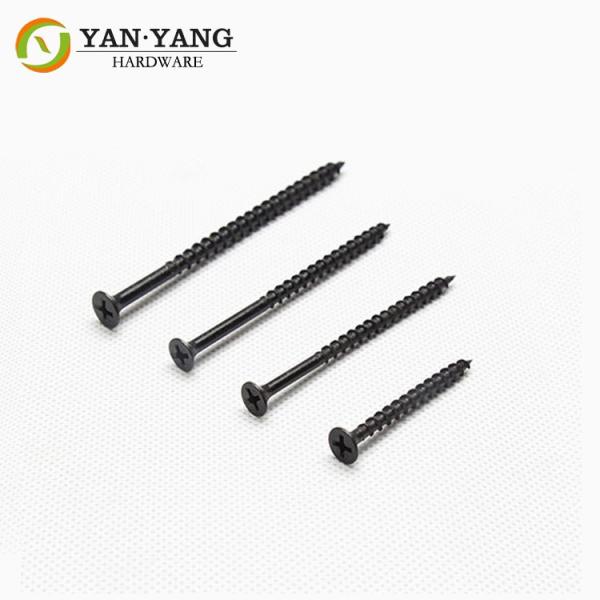 Furniture Hardware Dry wall screw black phosphating cross tapping screws