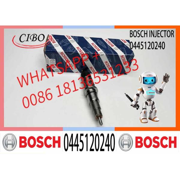 0 445 120 240 Common Rail Injector 0445120240 Diesel Auto Parts Injection 0445 120 240 for Auto Car