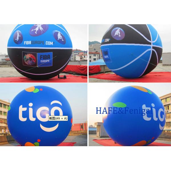 Buy cheap Advertising Floating Inflatable Helium Balloon Advertise 3-5m Customized Printing from wholesalers