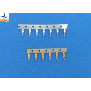 DF14 wire connector crimp terminals with 1.25mm pitch, gold-flash phosphor
