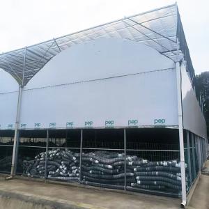 Buy cheap Nursery Commercial Blackout System Plastic Panda Film Multi-span Greenhouse from wholesalers