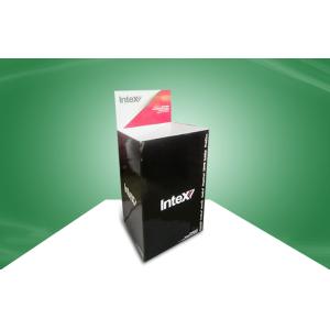 Recyclable Custom Cardboard Merchandising Displays Uv / Matt Lamination For