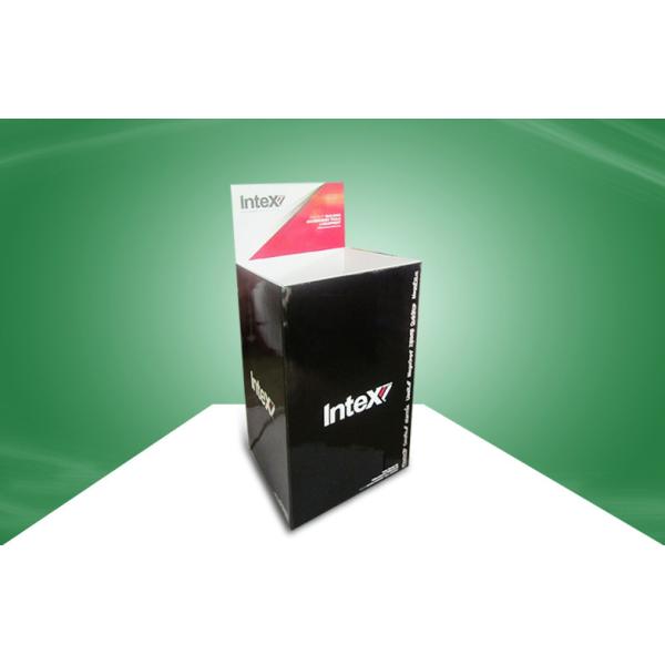 Recyclable Custom Cardboard Merchandising Displays Uv / Matt Lamination For