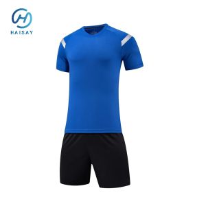 High-Quality Polyester Football Kit Set - Breathable & Quick-Dry, Wholesale