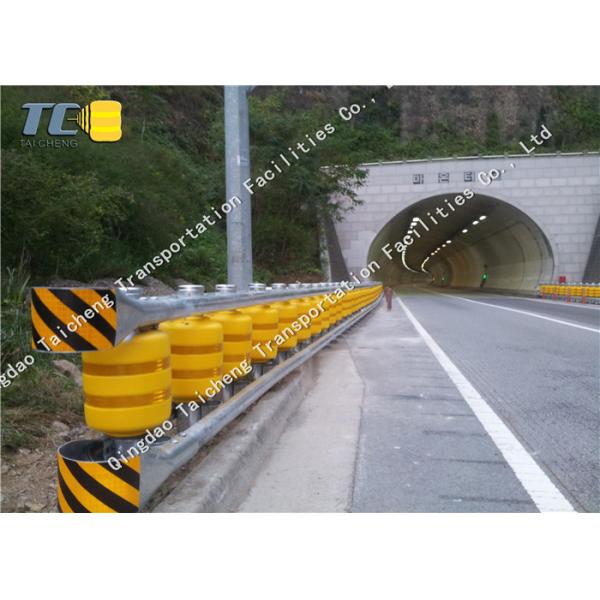 High Security Rolling Guardrail Barrier Impact Resistance Eco Friendly
