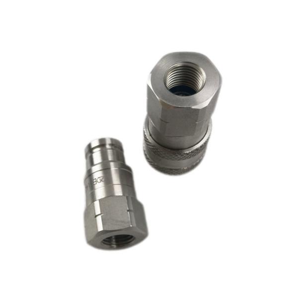 Buy cheap Stainless Steel ISO 16028 3/8'' Flat Face Coupler from wholesalers