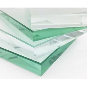 Buy cheap 2mm Safety Tempered Glass With Mat C / Mat V Edge from wholesalers