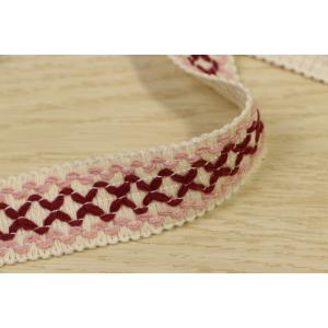 22mm Width Woven Tapes Bohemian Style GEO Webbing Breathable