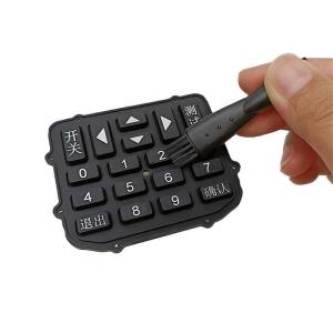Buy cheap Customized Thickness Silicone Rubber Keypads With Matte / Glossy Surface from wholesalers