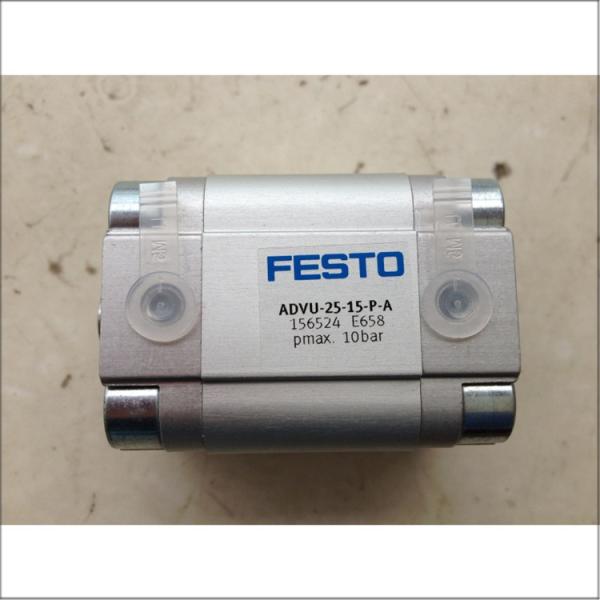 Quality High Performance Oil Cylinder With Pressure Range 1-10 Bar ADVU-25-15-P-A Compact Pneumatic for sale