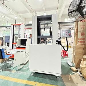 Buy cheap Universal Test Equipment Computerized Gas Spring Fatigue Testing Machine 10T Max Load 50-300mm/Min Stepless Speed from wholesalers