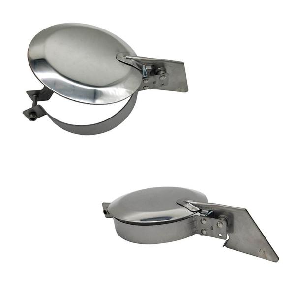 Buy cheap Rustproof 304 Stainless Steel Exhaust Rain Cap Flapper 4.5inch from wholesalers