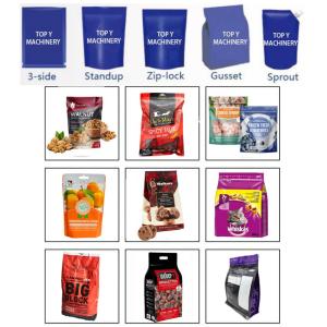 Buy cheap Grain Pouch Premade Bag Packing Machine With Reclosable Zipper from wholesalers