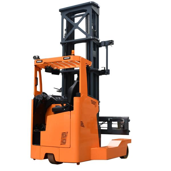 2.5 Ton 3 Ton Electric Forklift Narrow Multi Directional For Long Material