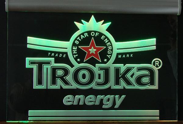 Buy cheap Laser engraved colorful acrylic hanging led edgelit sign board from wholesalers