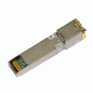 Buy cheap 10Gbase-T RJ45 Interface Copper SFP Transceiver Module from wholesalers