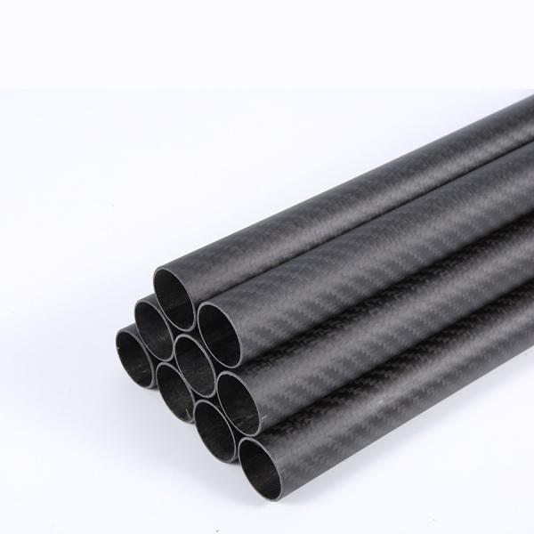 Buy cheap 4mm - 50mm Roll Wrapped Carbon Fiber Tube 3K Twill Weave from wholesalers