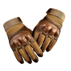 Blue Black Tactical Army Gloves Military Hard Knuckle For Military Operations