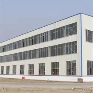 Buy cheap Painted Lightweight Galvanized Steel Structure Prefabricated Modular Workshop from wholesalers