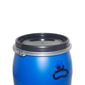 Buy cheap Cylindrical High Density Polyethylene Barrel 210Liters 55gal Blue Chemical Barrel from wholesalers