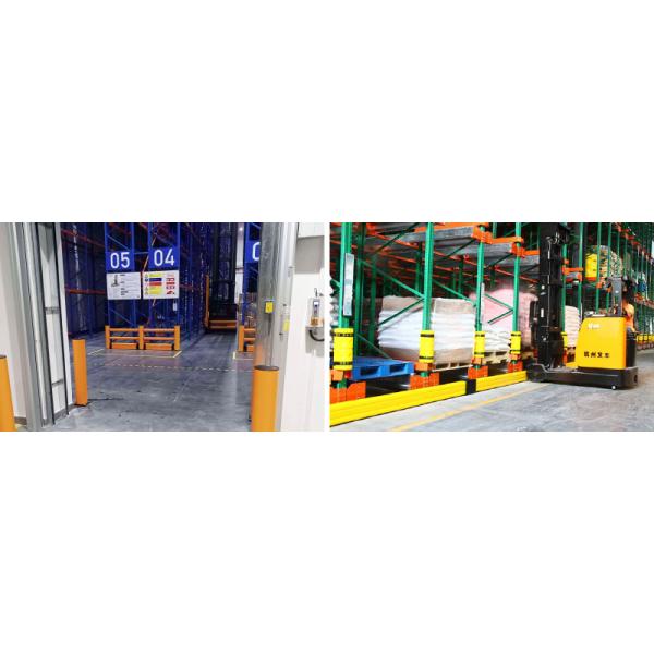 Flexible Pedestrian Barrier Anti-Collision Guardrails Warehouse Safety Barrier Traffic Guardrails