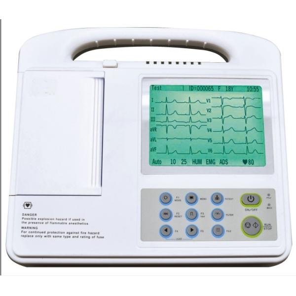 Six Languages 12 Channel High storage ECG Monitoring System 10ch Color Touch