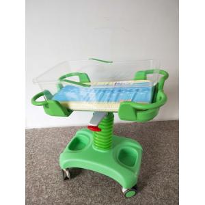 Buy cheap ABS Two Cranks Tilting Adjustable OEM Hospital Baby Crib from wholesalers