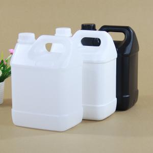 China Empty 5L Plastic Jerry Can Drum HDPE Customized Logo Transparent for Oil Water Sale on sale