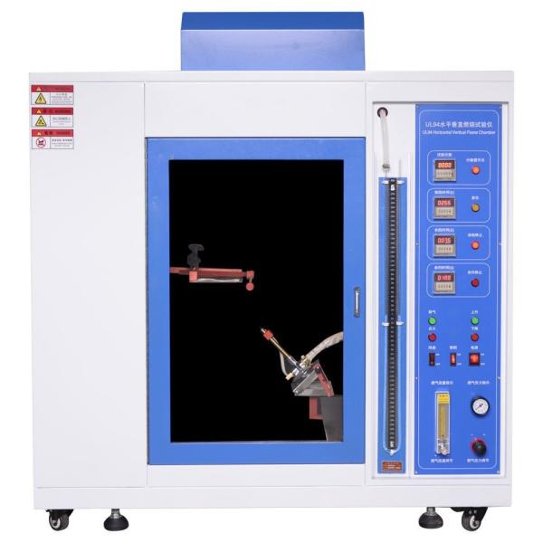 Buy cheap Manual Vertical Flame Test Chamber for Plastic Combustion 220V from wholesalers